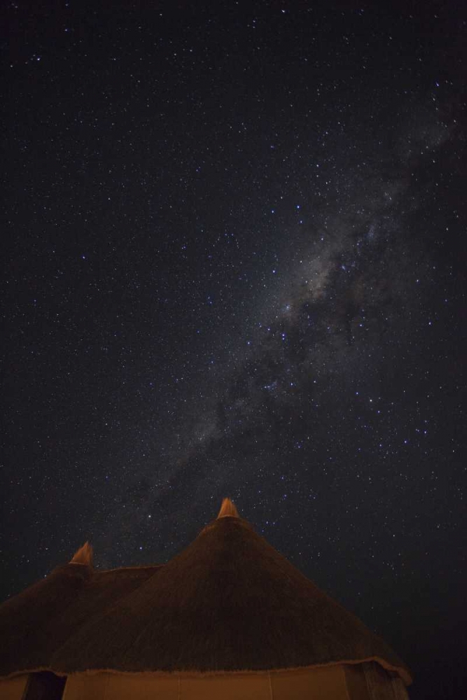 Namibia, Namib Desert, Milky Way above hut art print by Bill Young for $57.95 CAD
